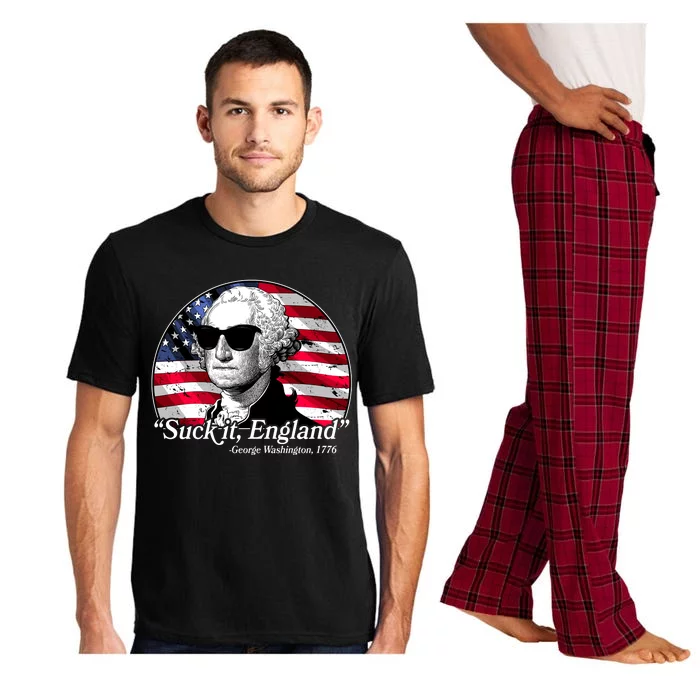 Suck It England George Washington 1776 Pajama Set