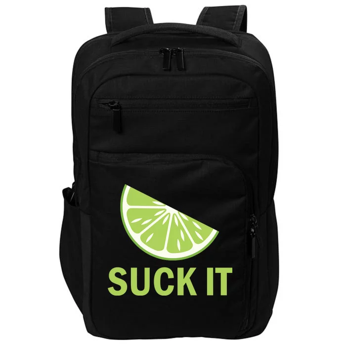 Suck It Funny Tequila Shot Impact Tech Backpack