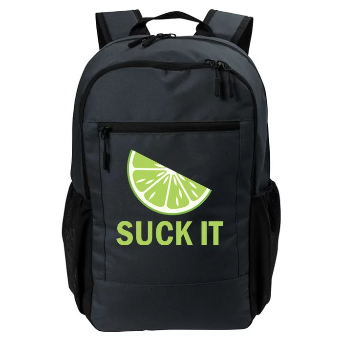 Suck It Funny Tequila Shot Daily Commute Backpack