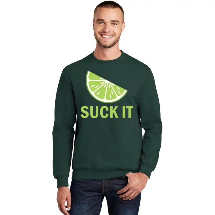 Suck It Funny Tequila Shot Sweatshirt