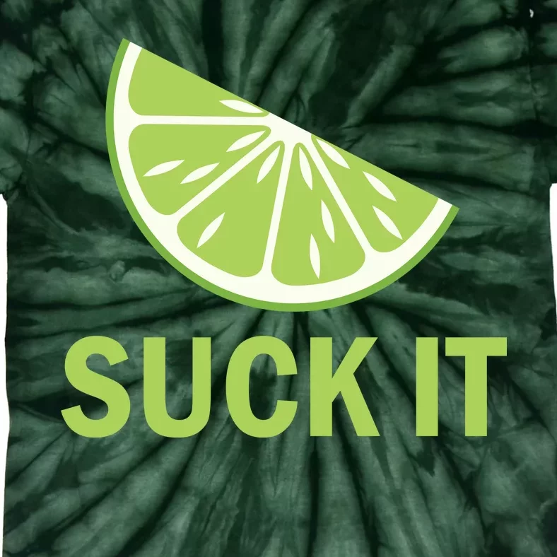 Suck It Funny Tequila Shot Tie-Dye T-Shirt