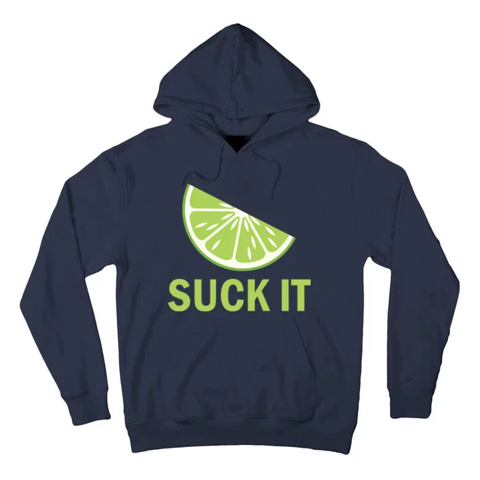 Suck It Funny Tequila Shot Tall Hoodie