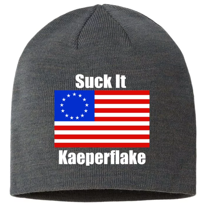 Suck It Kaeperflake Betsy Ross Flag 8 1/2in Sustainable Knit Beanie