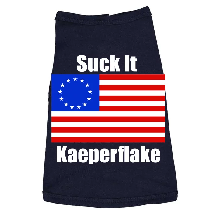 Suck It Kaeperflake Betsy Ross Flag Doggie Tank