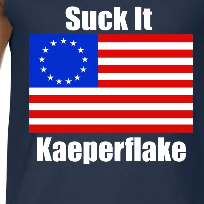 Suck It Kaeperflake Betsy Ross Flag Comfort Colors® Tank Top