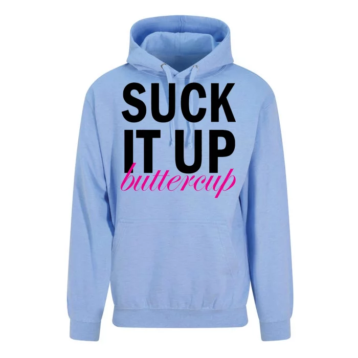 Suck It Up Buttercup Unisex Surf Hoodie