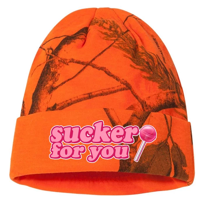 Sucker For You Lolipop Kati - 12in Camo Beanie