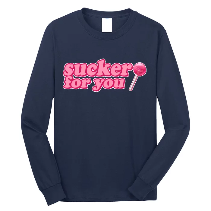 Sucker For You Lolipop Long Sleeve Shirt