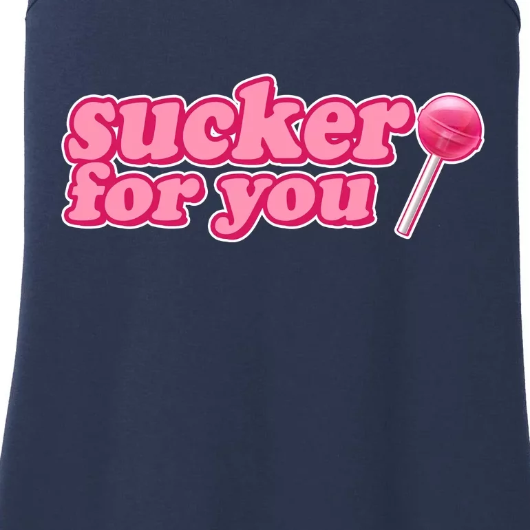 Sucker For You Lolipop Ladies Essential Tank