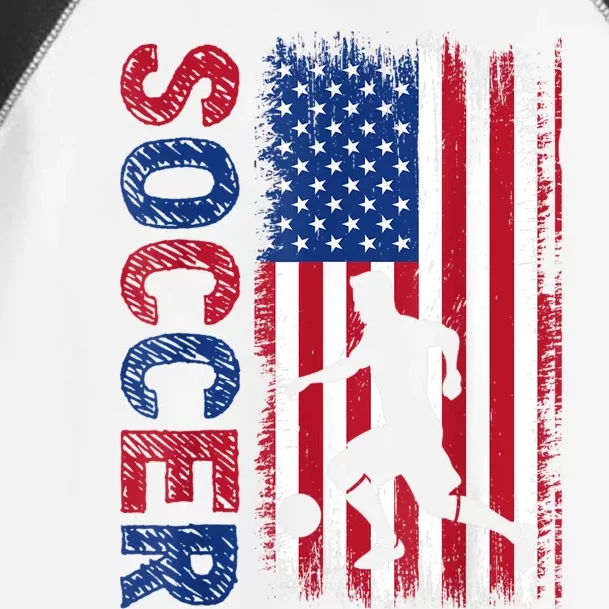 Soccer Usa Flag For Soccer Lover Man Woman Toddler Fine Jersey T-Shirt