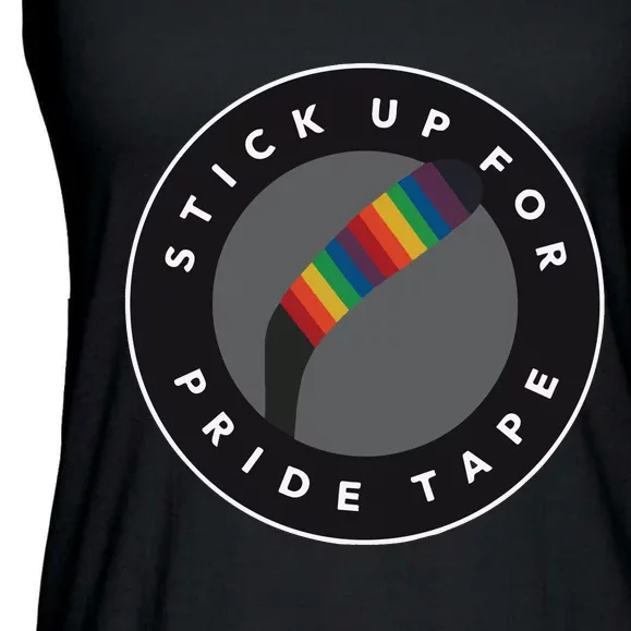 Stick Up For Pride Tape Ladies Essential Flowy Tank