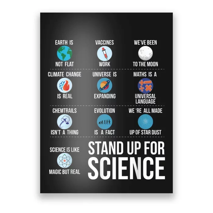 Stand Up For Science Poster