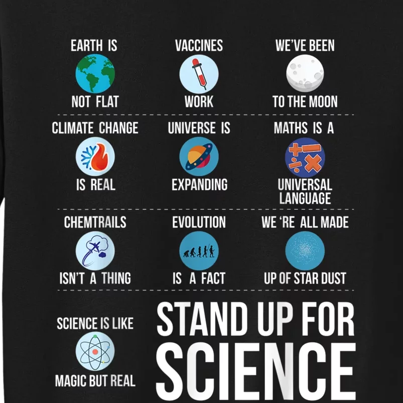 Stand Up For Science Tall Sweatshirt