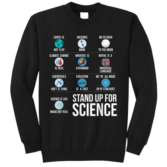 Stand Up For Science Tall Sweatshirt