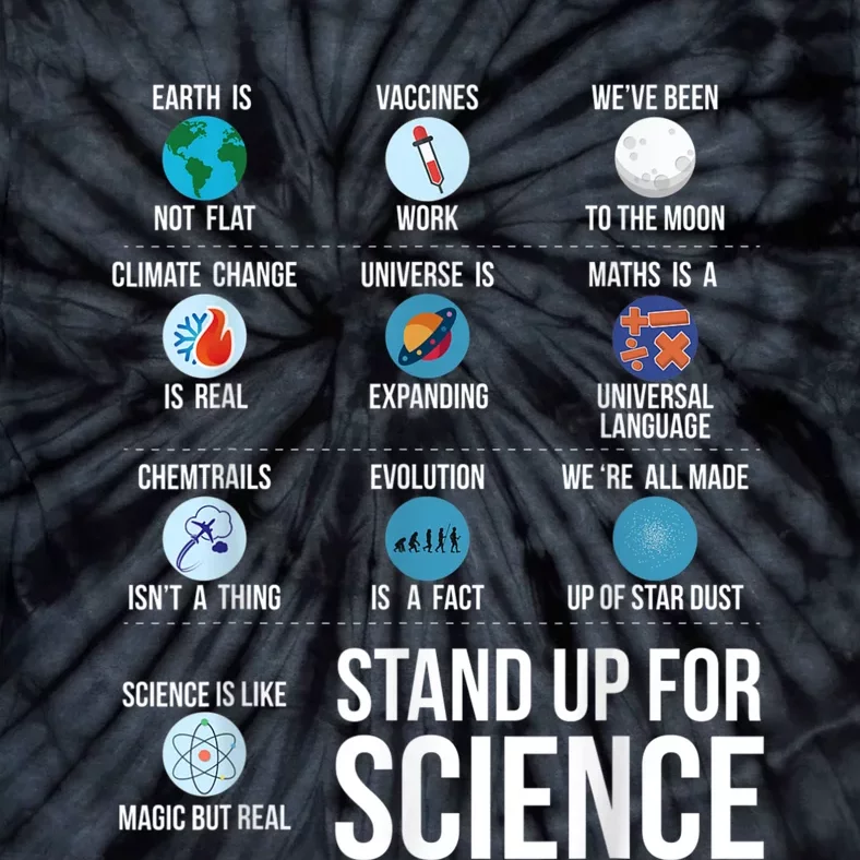 Stand Up For Science Tie-Dye T-Shirt