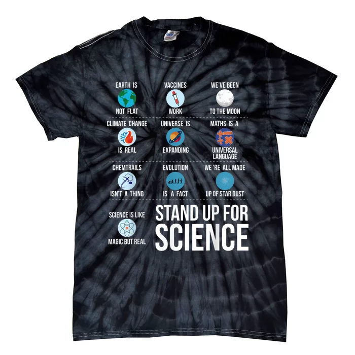 Stand Up For Science Tie-Dye T-Shirt