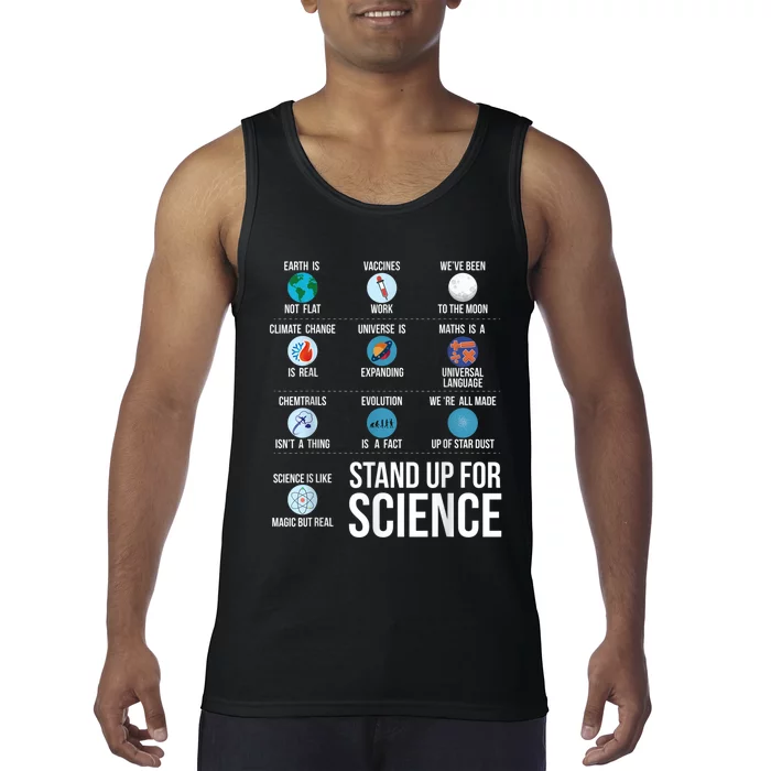 Stand Up For Science Tank Top