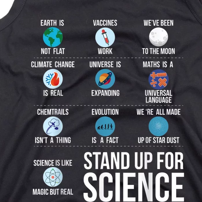 Stand Up For Science Tank Top