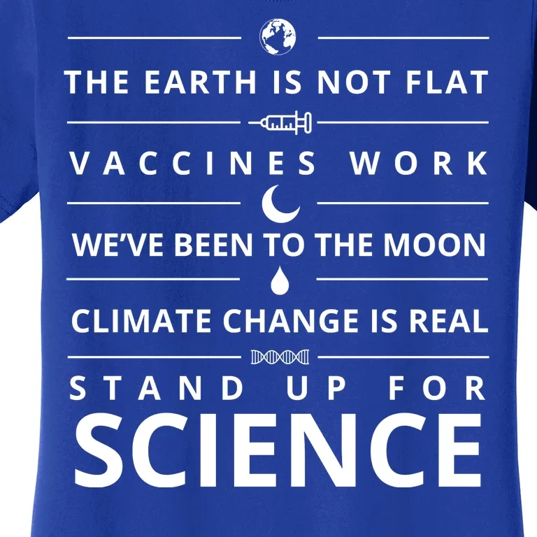 Stand Up For Science Quote Women's T-Shirt