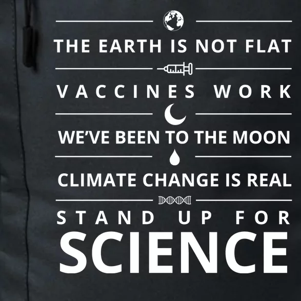 Stand Up For Science Quote Daily Commute Backpack