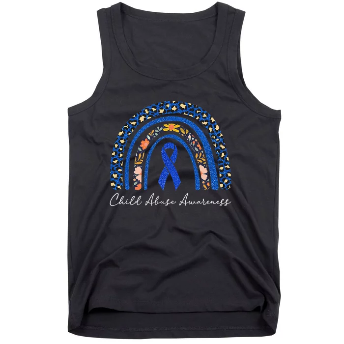 Stand Up For Children Child Abuse Prevention Month Tank Top