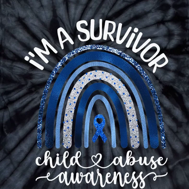 Stand Up For Children Child Abuse Awareness And Prevention Tie-Dye T-Shirt