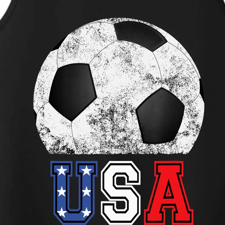 Soccer USA Football Soccer Ball Performance Tank