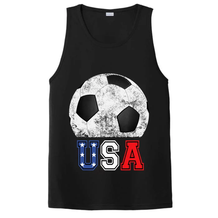 Soccer USA Football Soccer Ball Performance Tank