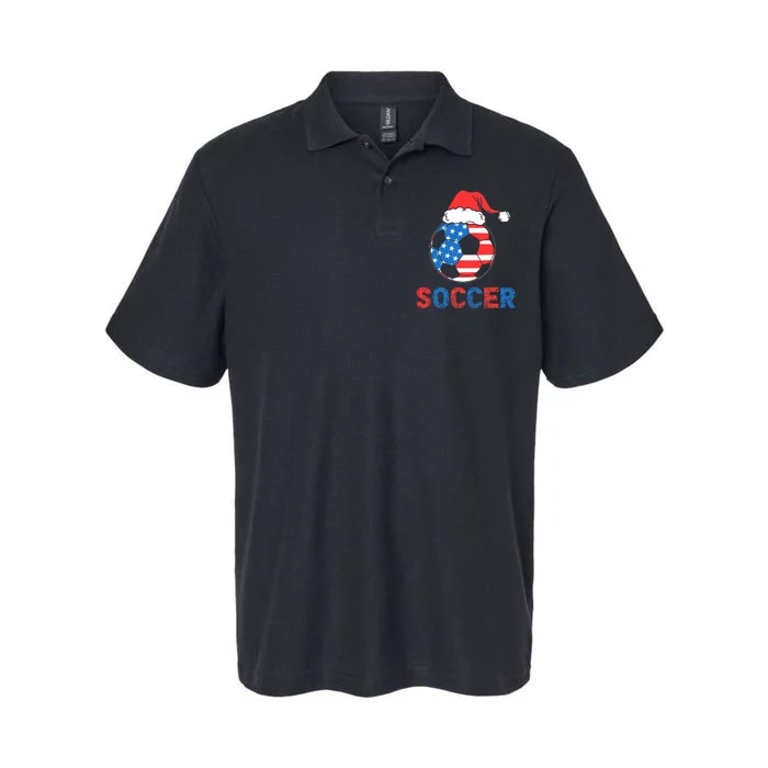 Soccer usa flag for soccer lover man woman Softstyle Adult Sport Polo