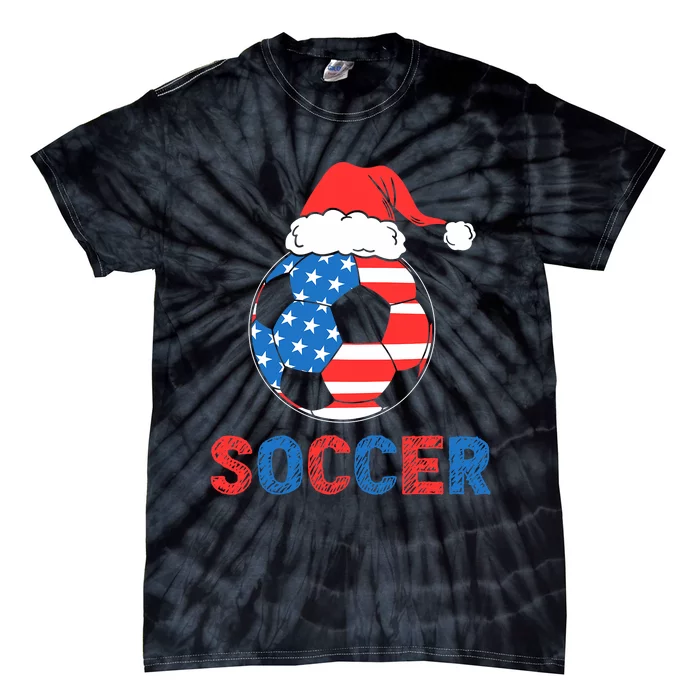 Soccer usa flag for soccer lover man woman Tie-Dye T-Shirt