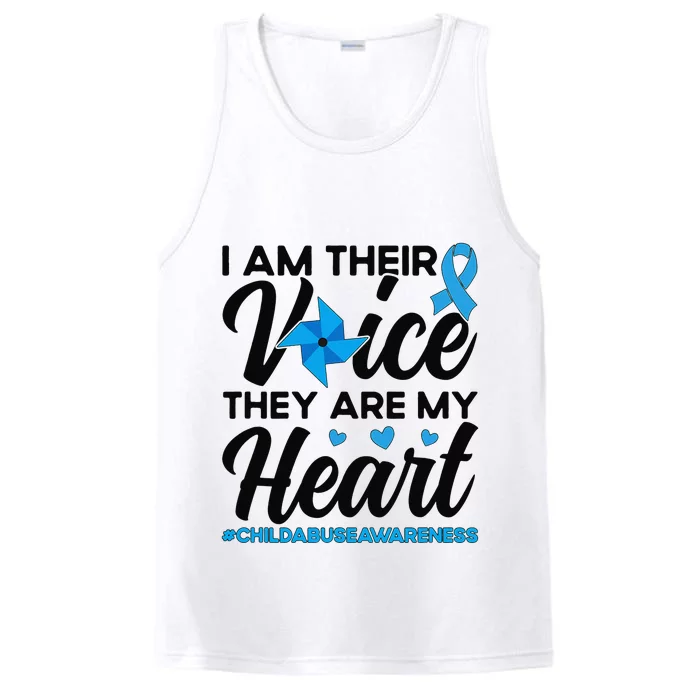 Stand Up For Children Boho Rainbow Child Abuse Awareness Performance Tank