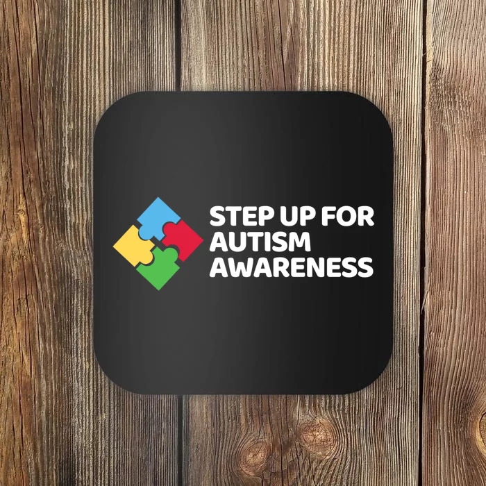 Step Up For Autism Awareness Coaster