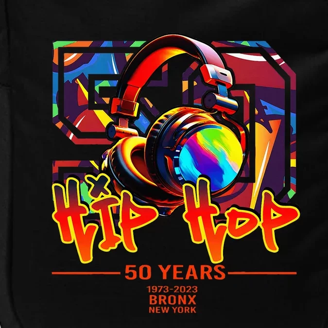 Street Urban Graffiti Art Celebrating 50 Years Of Hip Hop Impact Tech Backpack