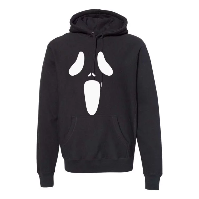 Scream Unisex Ghost Face Halloween Costume Premium Hoodie