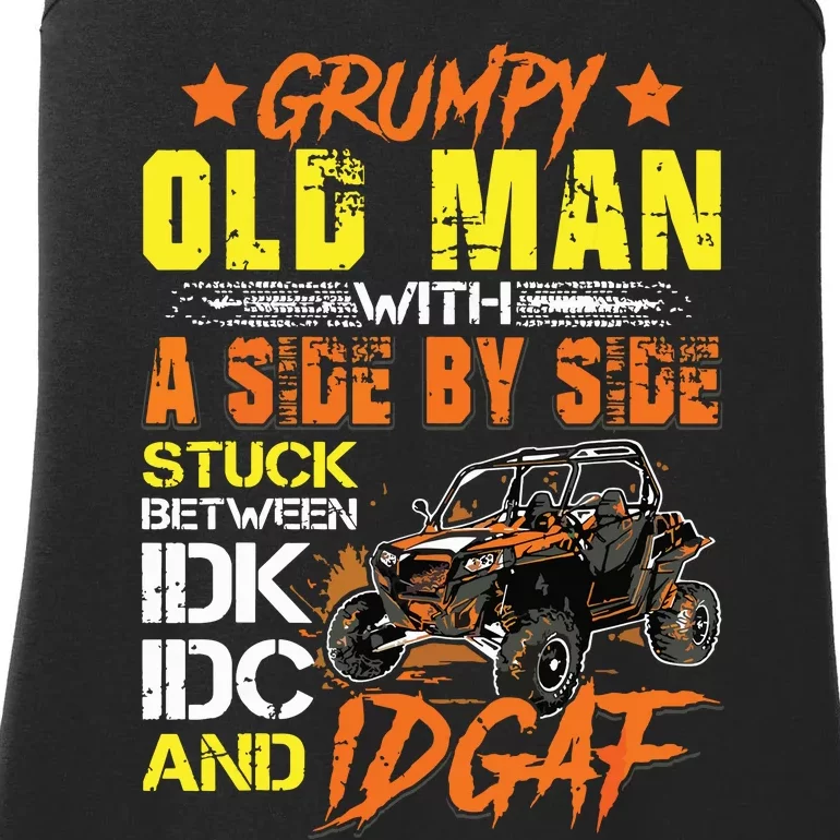 Sxs Utv Grumpy Old Man With Side By Side Ladies Essential Tank