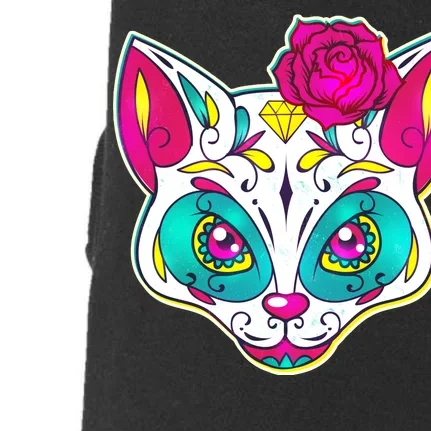 Sugar Skull Cat Doggie 3-End Fleece Hoodie