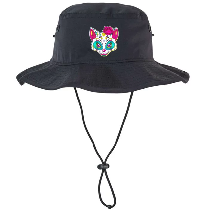 Sugar Skull Cat Legacy Cool Fit Booney Bucket Hat