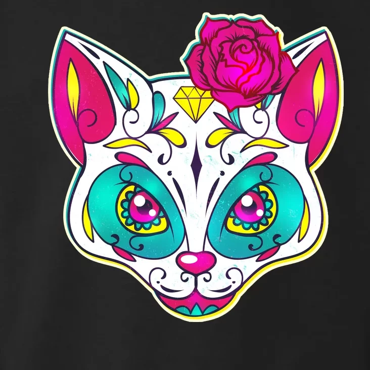 Sugar Skull Cat Toddler Hoodie