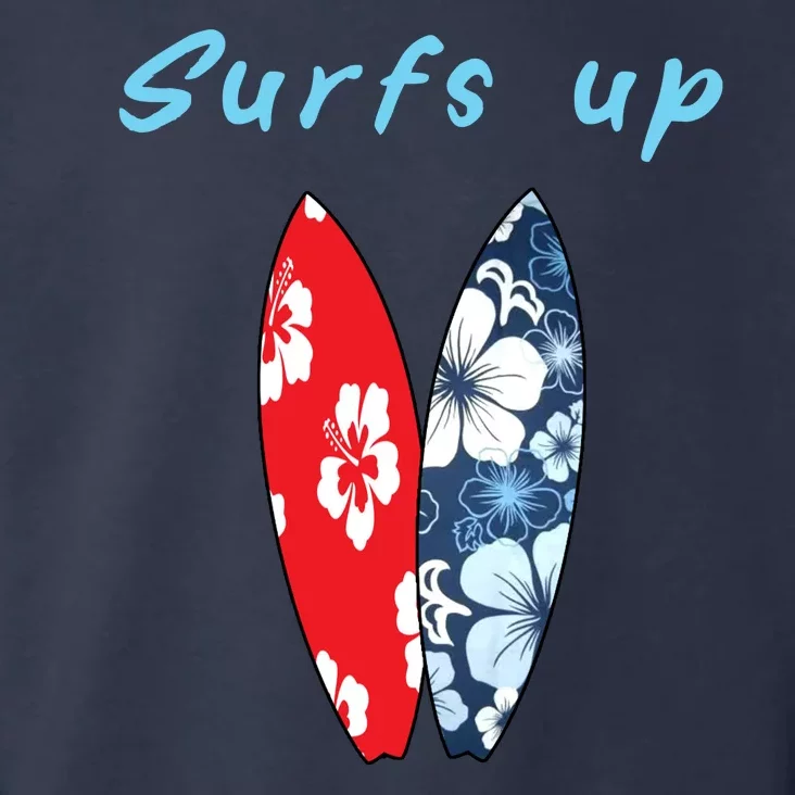 Surfs Up Hawaiian Style Toddler Hoodie