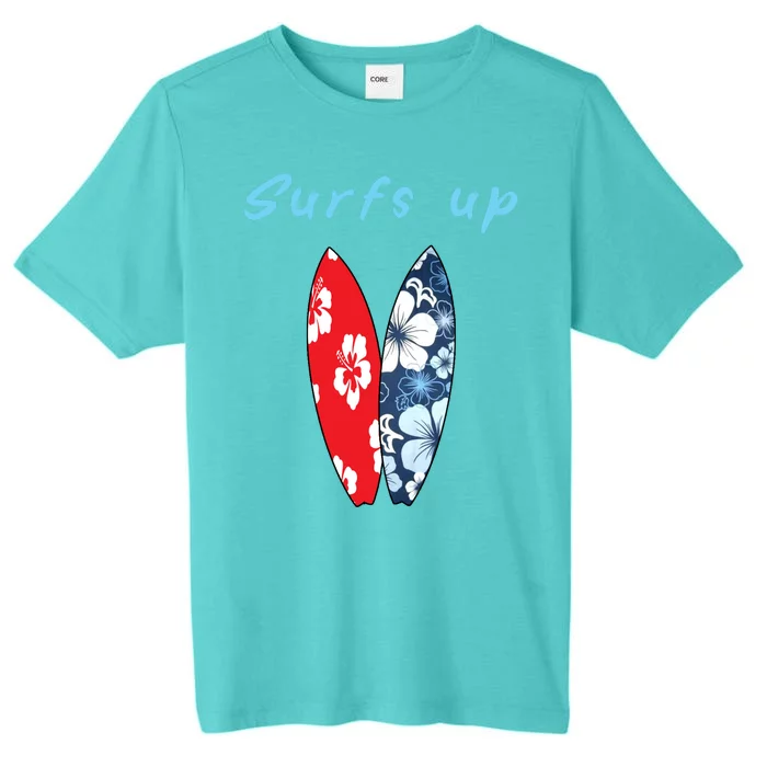 Surfs Up Hawaiian Style ChromaSoft Performance T-Shirt