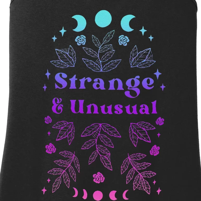 Strange &Unusual Halloween Lover Ladies Essential Tank