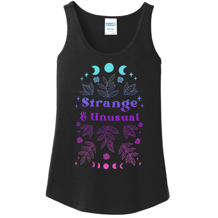 Strange &Unusual Halloween Lover Ladies Essential Tank