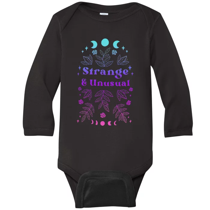 Strange &Unusual Halloween Lover Baby Long Sleeve Bodysuit