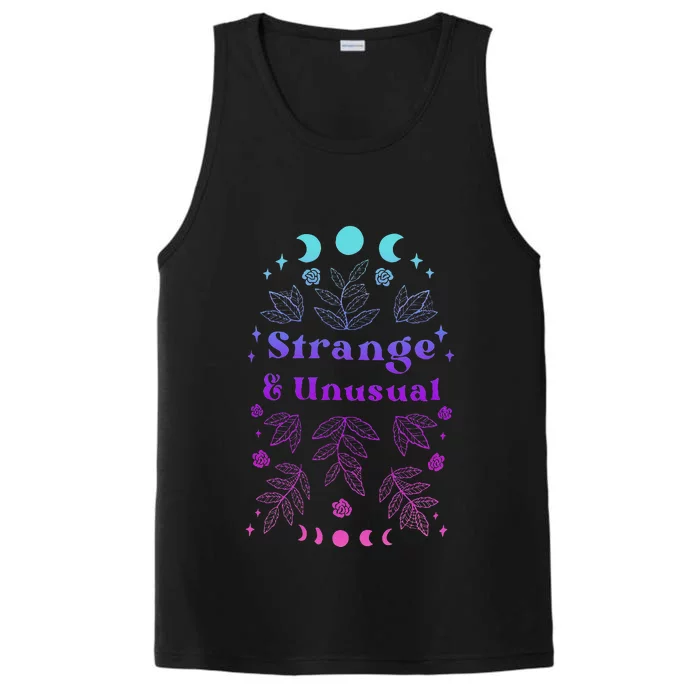 Strange &Unusual Halloween Lover Performance Tank