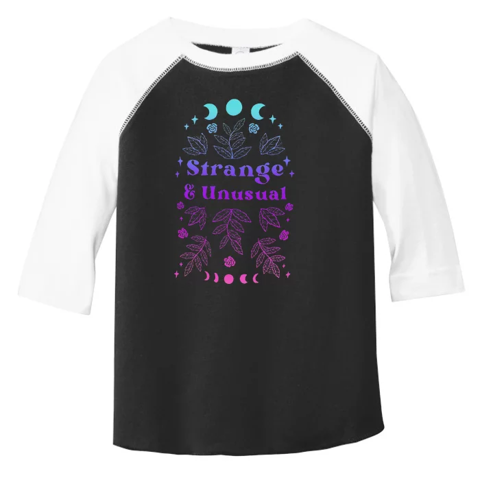 Strange &Unusual Halloween Lover Toddler Fine Jersey T-Shirt