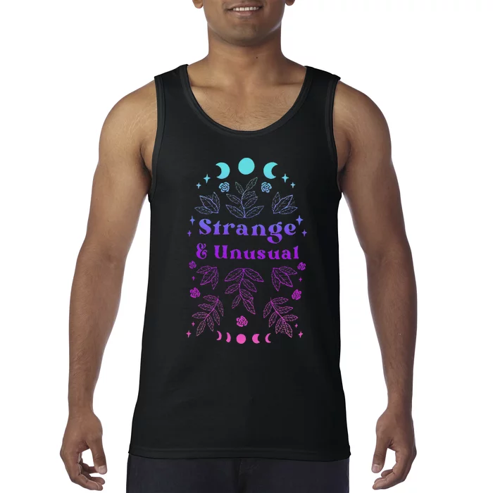 Strange &Unusual Halloween Lover Tank Top