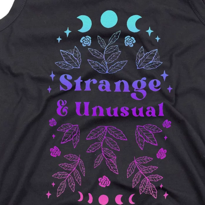 Strange &Unusual Halloween Lover Tank Top