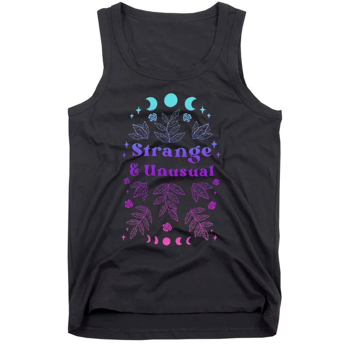 Strange &Unusual Halloween Lover Tank Top