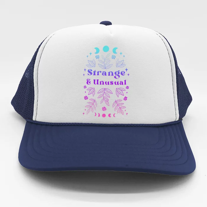 Strange &Unusual Halloween Lover Trucker Hat