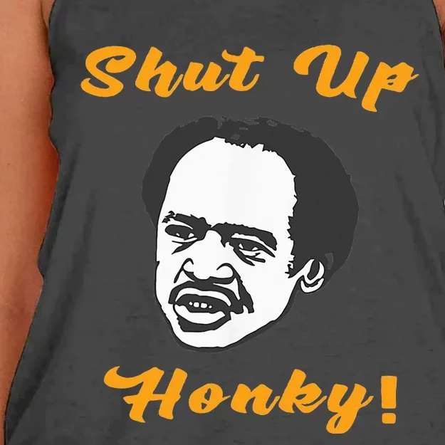 Shut Up Honky Women's Knotted Racerback Tank